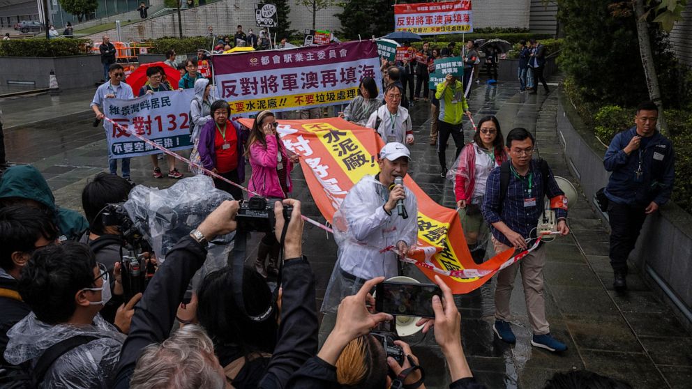 First Hong Kong Protest in Years Held Under Strict Regulations by Hong Kongers