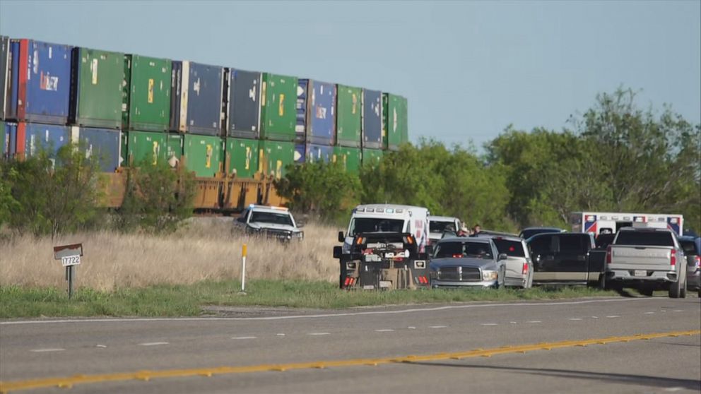 Officials report discovery of 17 trapped migrants in train car, resulting in 2 fatalities