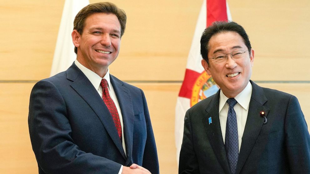 Florida Governor Visits Japan in Anticipation of Potential US Presidential Campaign