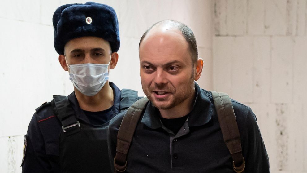 Opposition activist in Russia sentenced to 25 years in prison