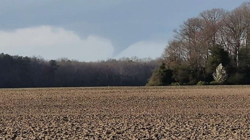 Powerful storm moving east confirms tornado in Delaware