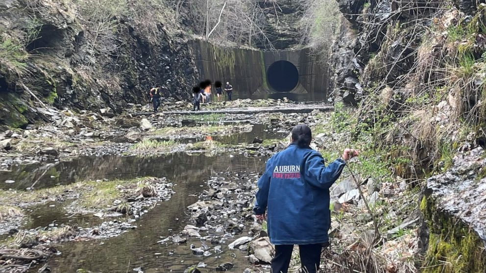 Rescue Efforts Successful: 6 Children Found Safe Near Water Diversion Tunnel in Auburn, Massachusetts