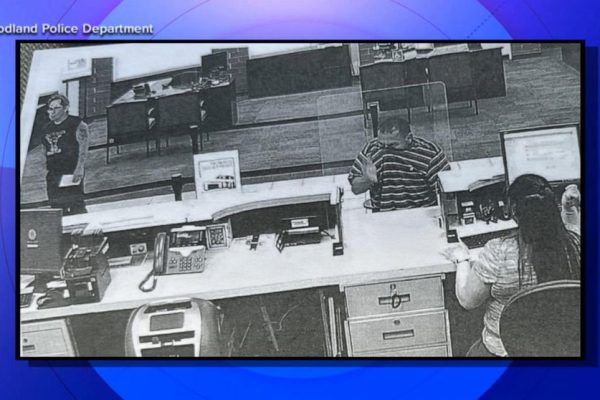 A bank robbery was prevented by a Good Samaritan who used a hug as a tactic.