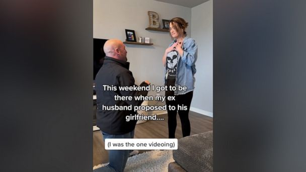 Discover the Narrative of the Viral Video Depicting a Woman Recording her Ex-Husband's Marriage Proposal to his Girlfriend