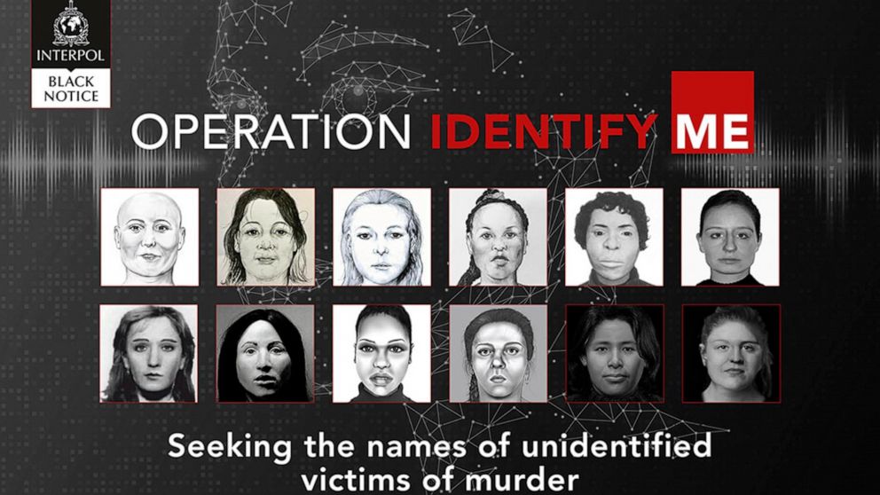 Interpol Seeks Information on Cold Cases Involving 22 Unidentified Deceased Women