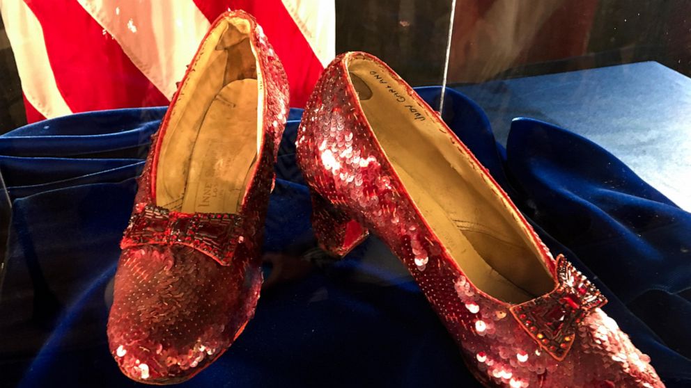 Judy Garland's 'Wizard of Oz' Ruby Slippers Stolen: Man Indicted for Theft