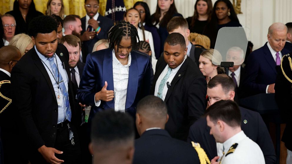 LSU Tigers' National Title Celebration at the White House Interrupted by Player's Fainting Incident
