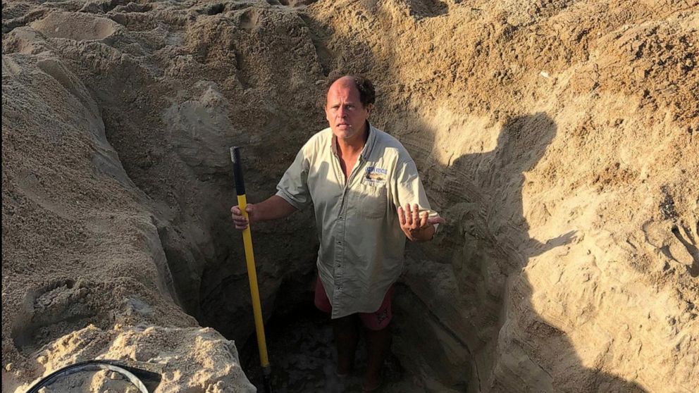 North Carolina sand hole collapse claims the life of Virginia teenager
