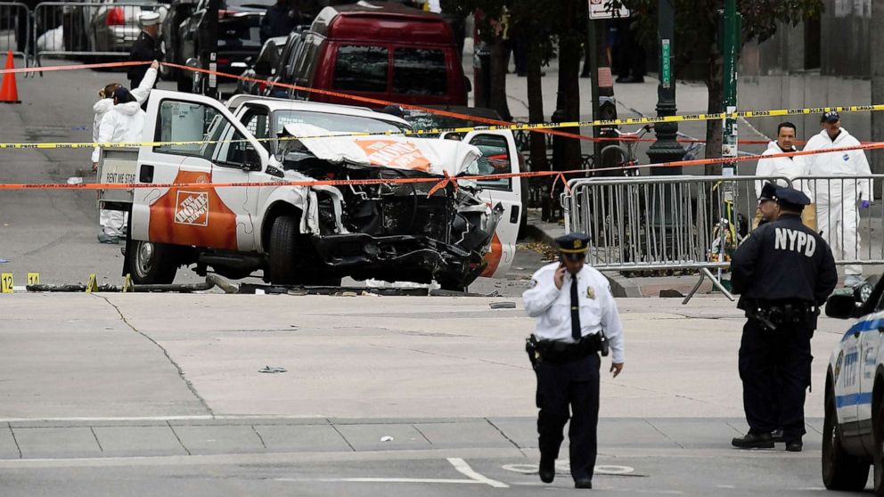 Prosecutors seek multiple life sentences for perpetrator of NYC truck terror attack