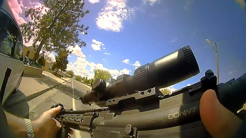 The Pursuit of Gunman in Deadly New Mexico Shooting Captured on Body Camera Footage
