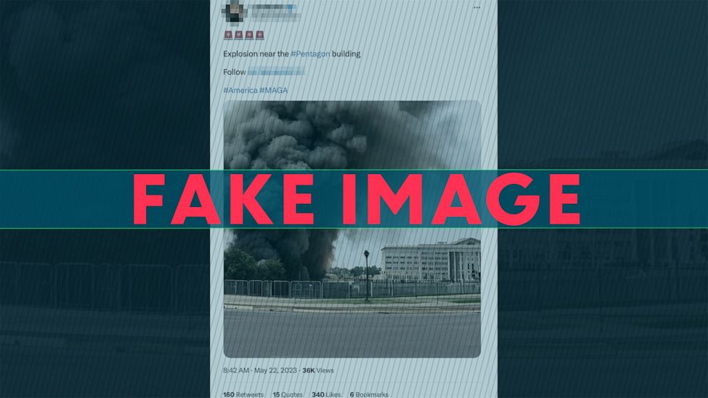 The Role of Verified Accounts in Amplifying Fake Images of a Pentagon Explosion