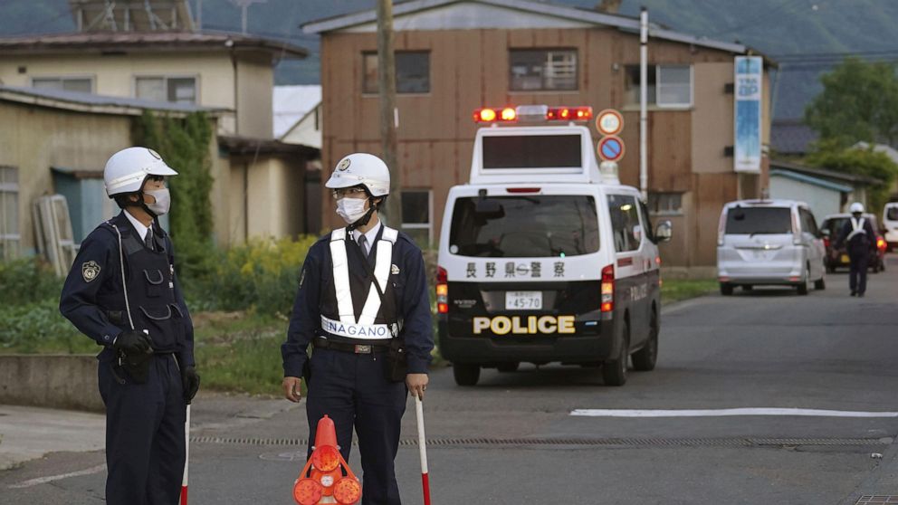Three Dead in Central Japan Attack; Suspect Armed with Rifle and Knife Currently in Building Standoff.