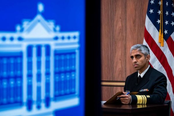 US Surgeon General calls for action to address the persistent issue of loneliness and isolation epidemic.