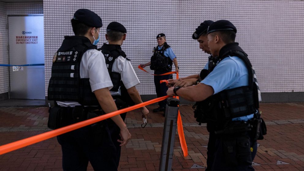 8 Individuals Detained in Hong Kong on the Eve of Tiananmen Square Anniversary