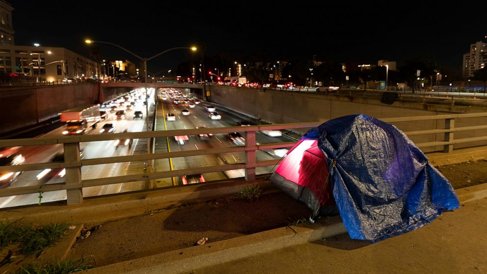 Annual count reveals a 9% increase in the number of homeless residents in Los Angeles County