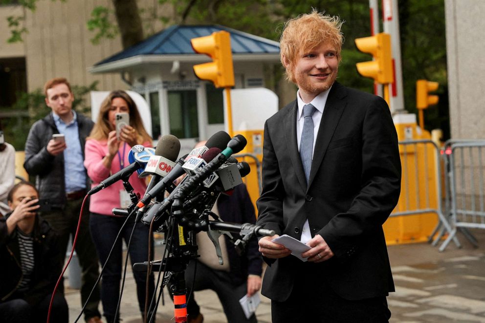 Ed Sheeran emerges victorious in copyright infringement lawsuit, but appeal is planned.