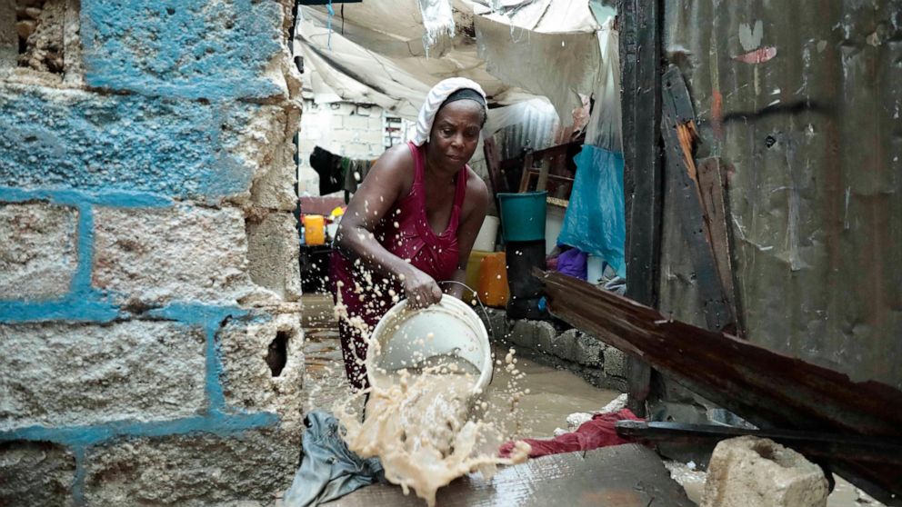 Floods in Haiti caused by heavy rains leave 15 dead and 8 missing.