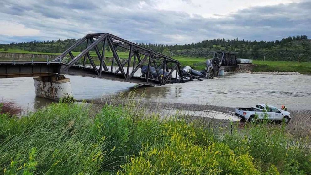 Montana Train Derailment: Contaminants Possibly Released into Yellowstone River