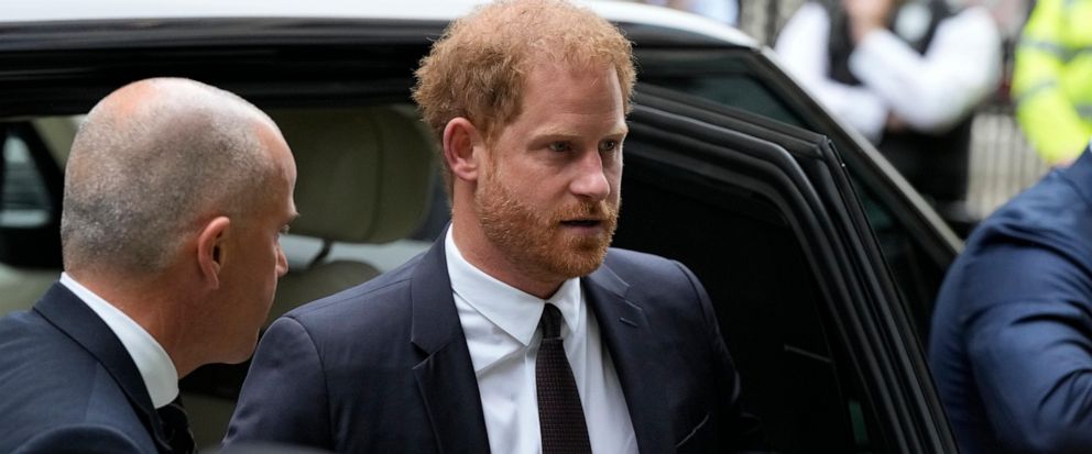 Prince Harry Testifies in Phone Hacking Case at High Court