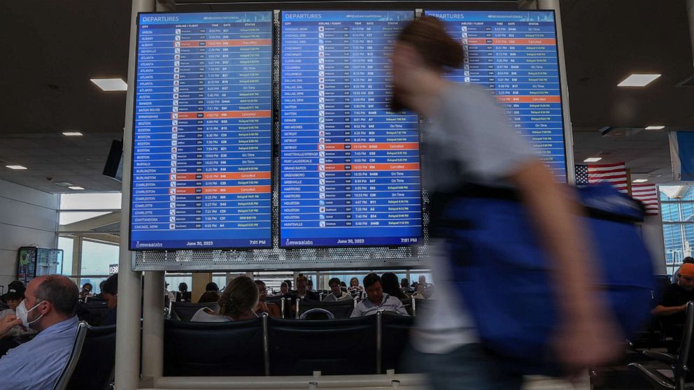 Important update: Air travelers advised to be cautious when rebooking flights following delays and cancellations