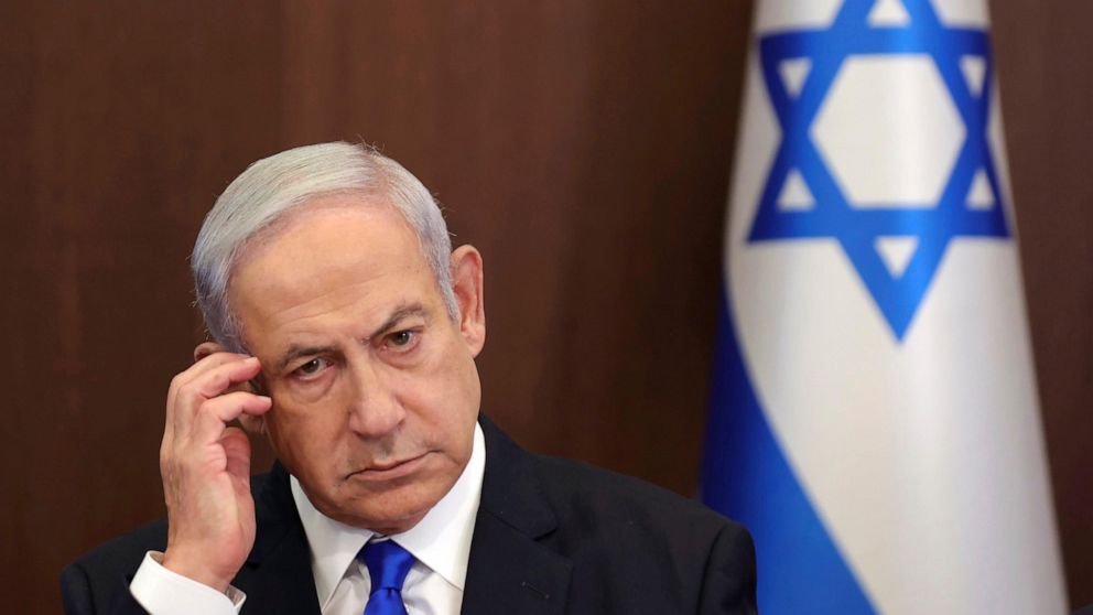 Israeli Prime Minister Benjamin Netanyahu hospitalized due to dizziness and suspected dehydration, according to his office