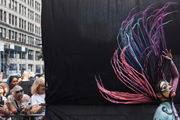 The Conclusion of Bodypainting Day: New York City's Annual Fusion of Nudity and Art
