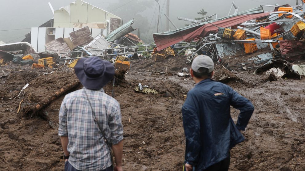 The death toll in South Korea rises to 40 as rescue efforts continue in the aftermath of a devastating rainstorm