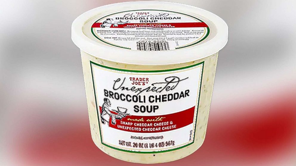 Trader Joe's issues recall for 10,000 cases of broccoli cheddar soup due to possible presence of foreign material