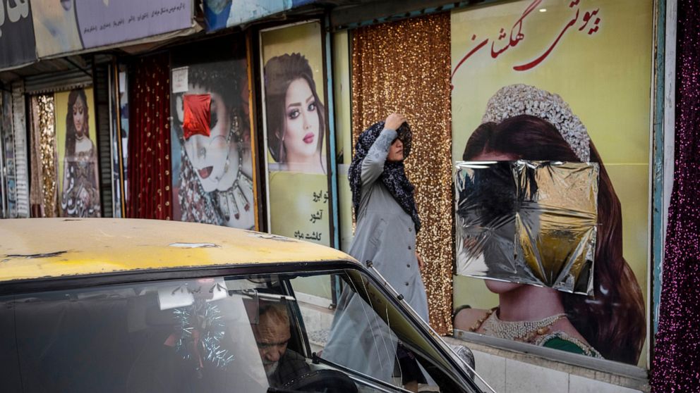 Women's Beauty Salons Banned by the Taliban in Afghanistan