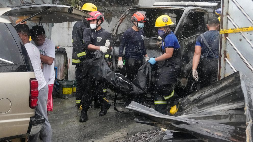 15 People Die as Rain and Wrong Address Delay Firefighters in Philippine Factory Blaze