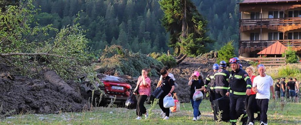 17 dead and 18 missing in Georgia mountain resort landslide tragedy