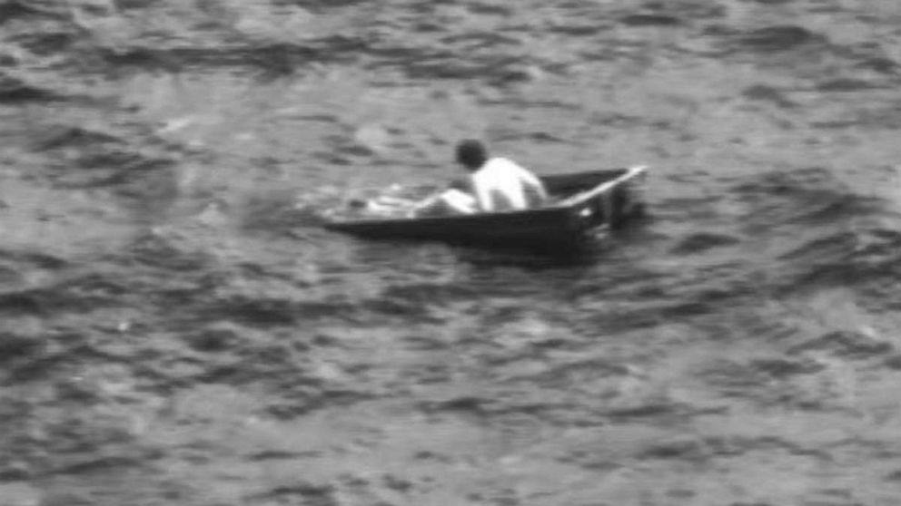 Man Rescued After Being Stranded at Sea for Over 24 Hours in Partially Submerged Jon Boat