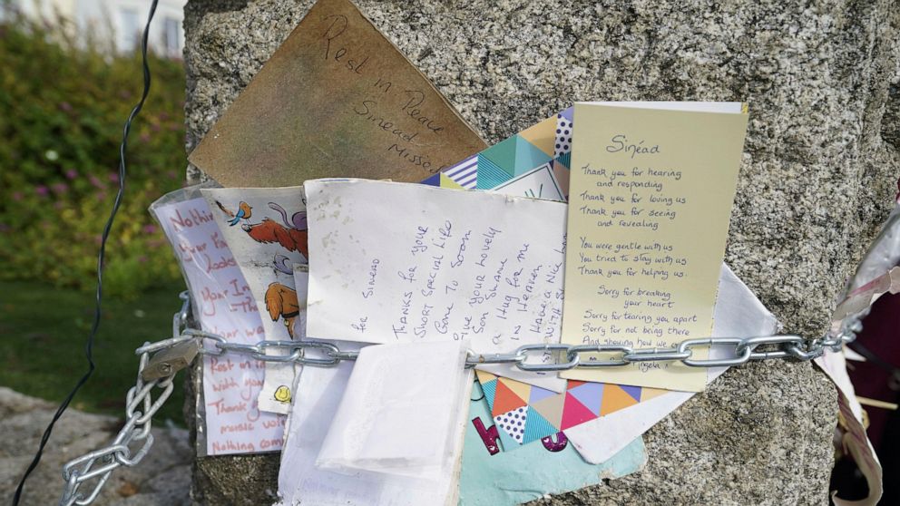 Mourners in Ireland gather to honor the memory of singer Sinead O'Connor