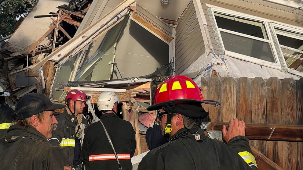 One Person Hospitalized as Denver House Explodes and Partially Collapses