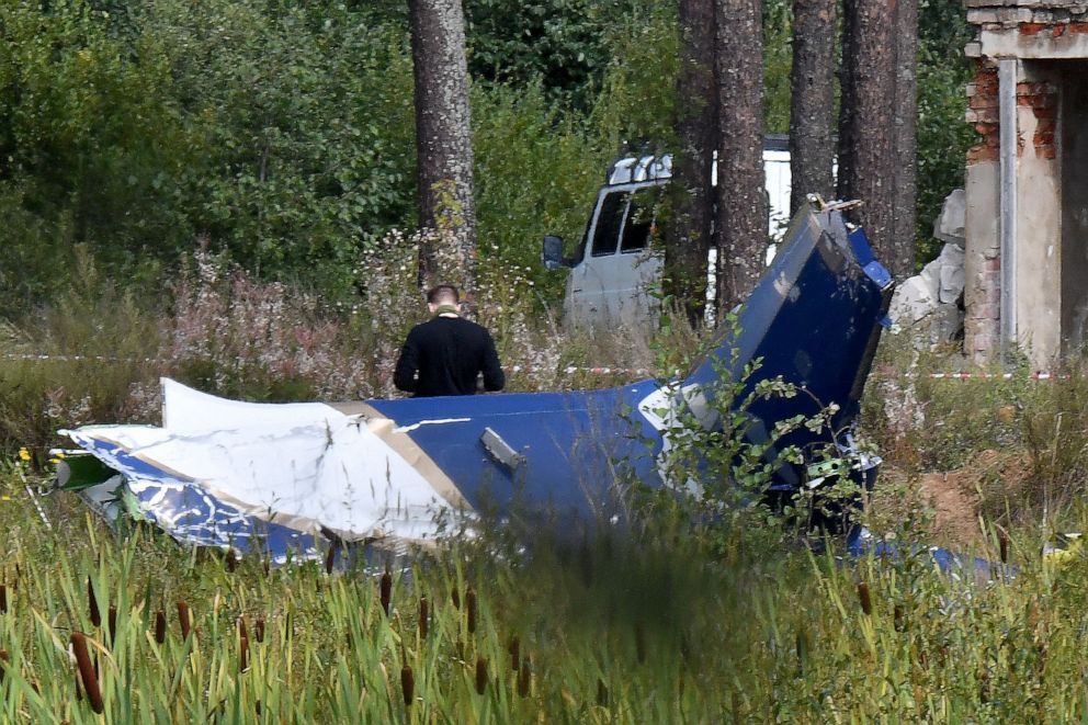 Russian Officials Confirm DNA of Wagner Group Leader Found Among Crash Victims