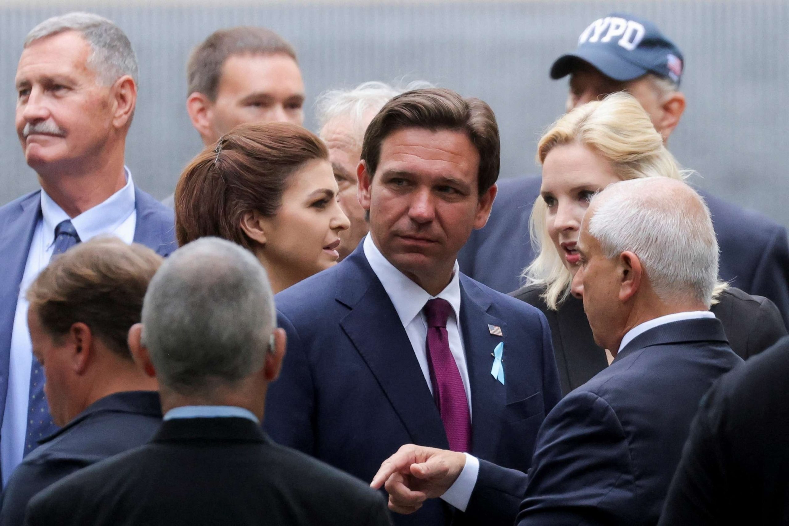 DeSantis Advocates for 'Transparency and Accountability' During Visit with 9/11 Families