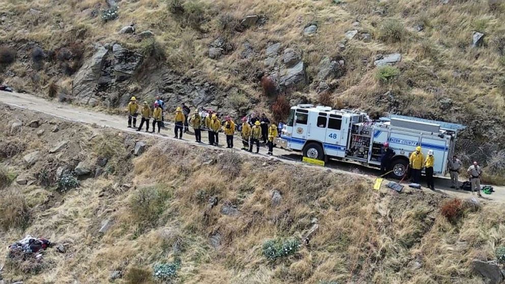 Driver miraculously survives 100-foot cliff plunge and endures 5-day entrapment in truck