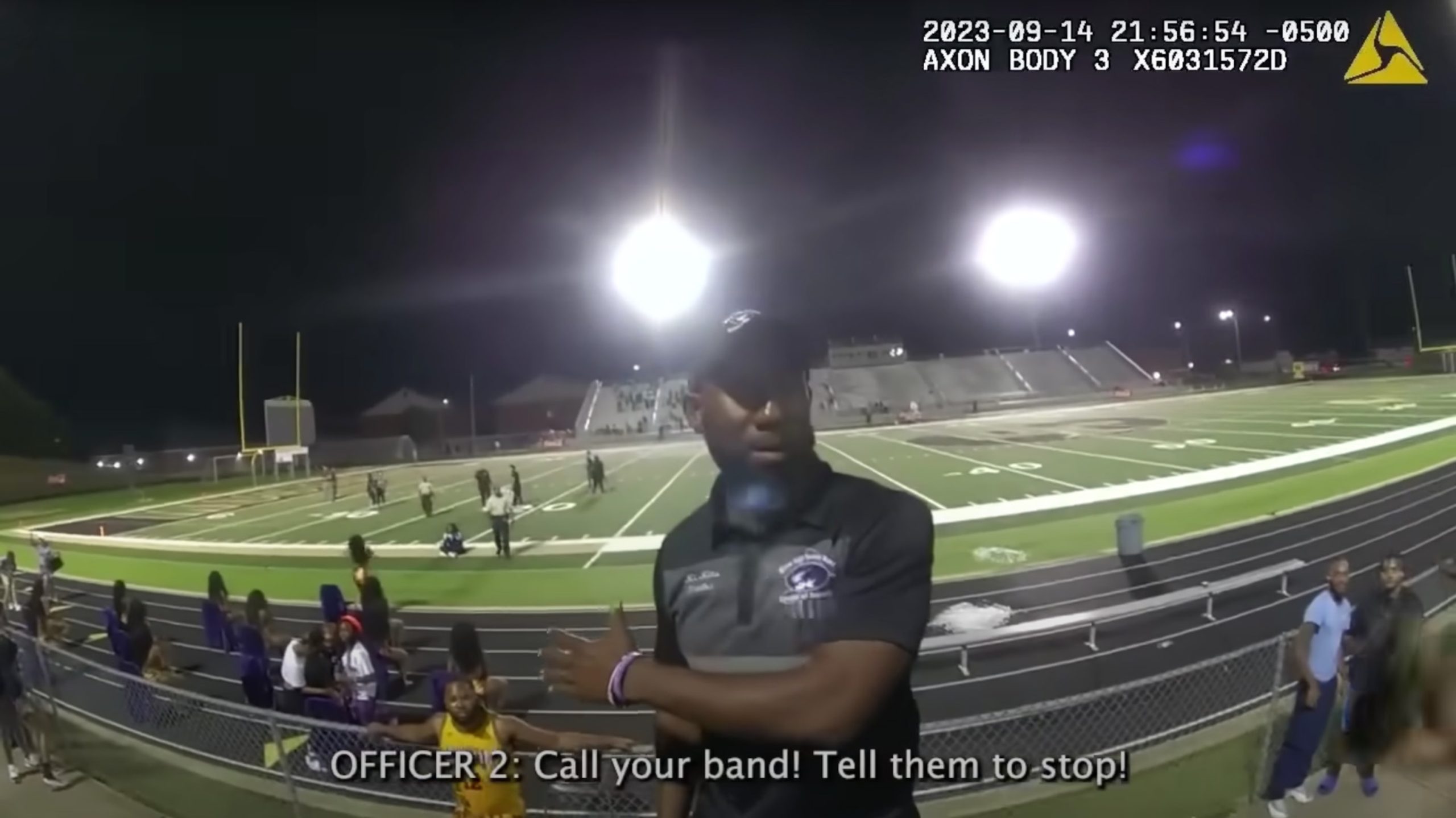 High school band director shares his experience of being shocked with a stun gun by police