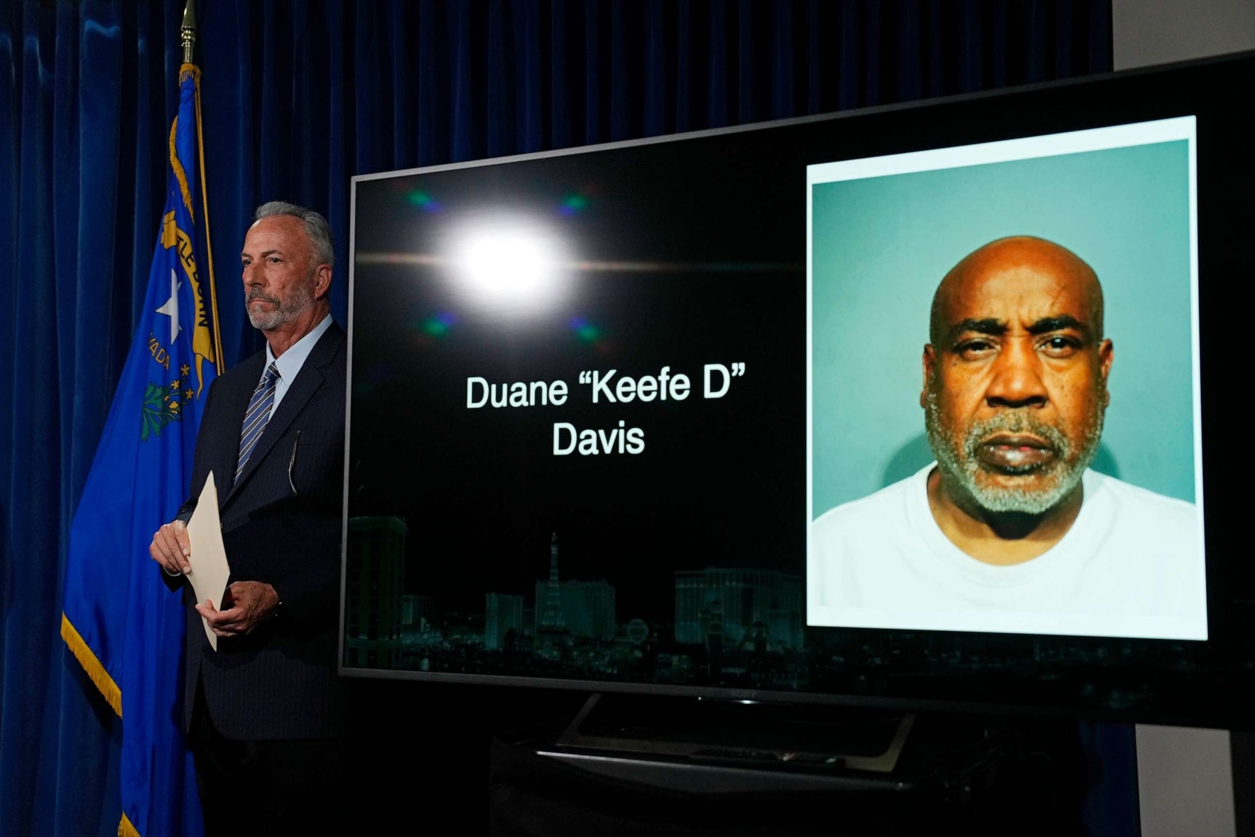 Official: Duane Davis indicted for murder in the fatal drive-by shooting of Tupac