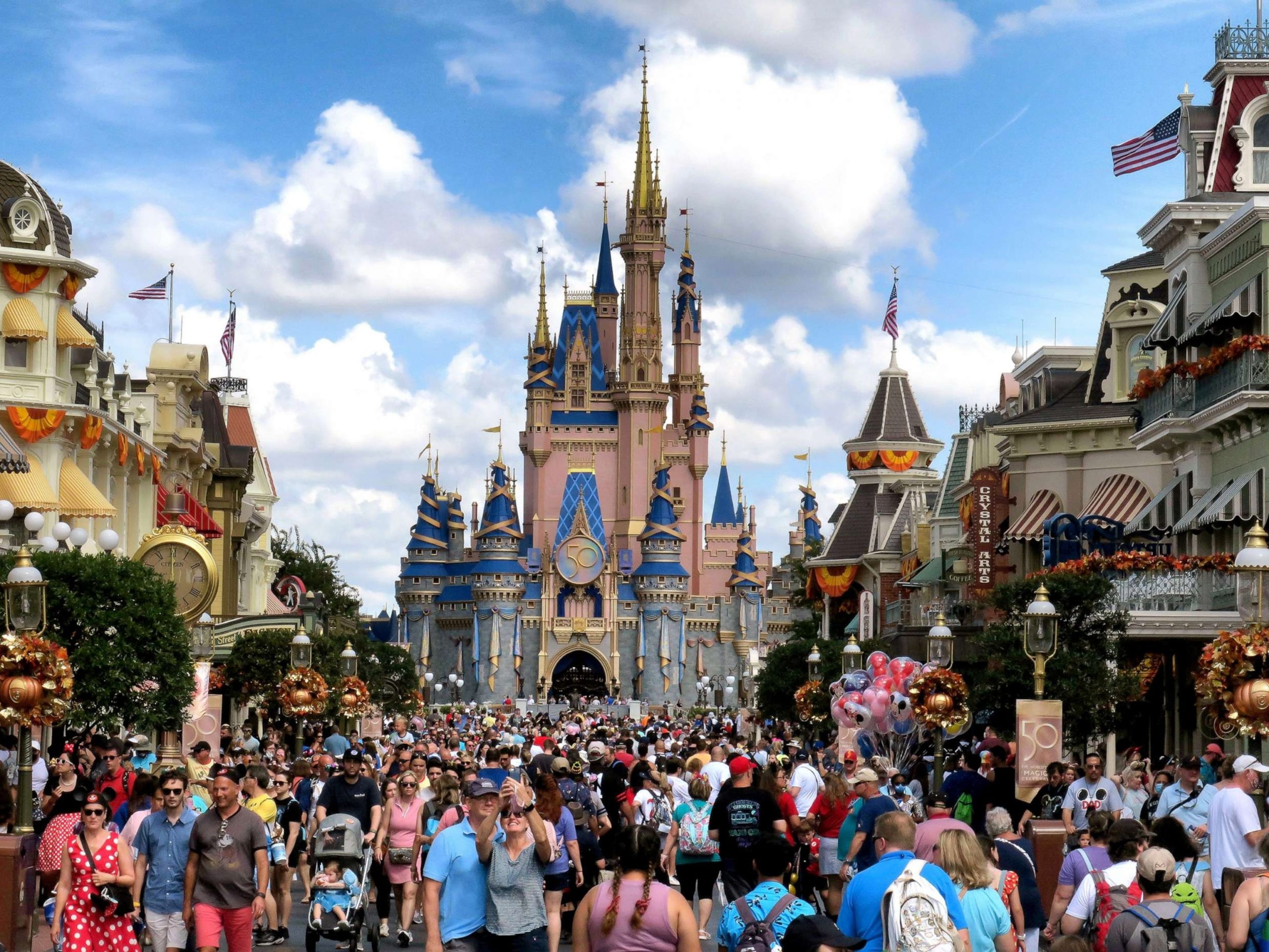 Sighting of Black Bear at Walt Disney World's Magic Kingdom Park