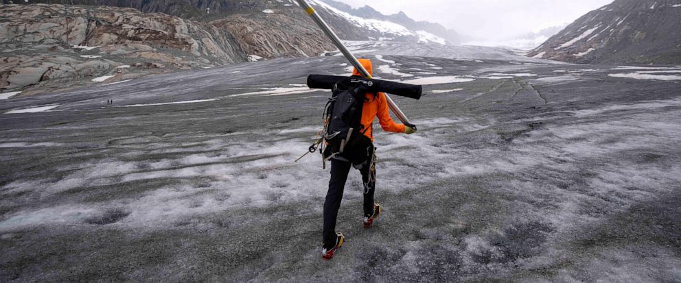Swiss Glacier Watcher Raises Concerns Over Impending Severe Melting Due to Recent Heat Wave, Following Record-breaking 2022