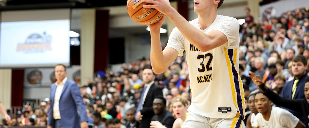 Cooper Flagg, highly sought-after basketball recruit, commits to Duke instead of UConn