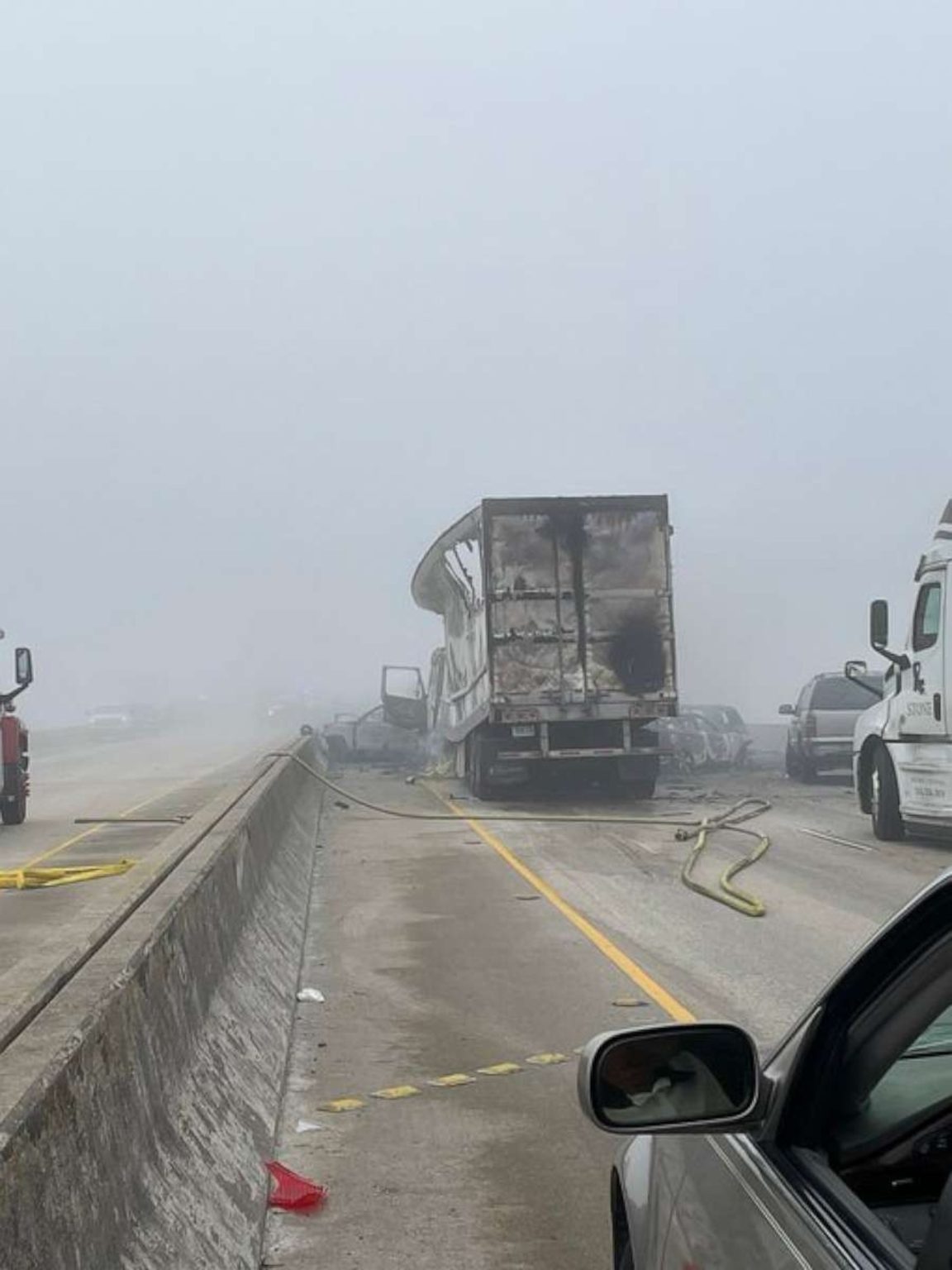 Police Report 7 Fatalities And 25 Injuries In A Multi Car Pileup Caused By Dense Fog On A 5271