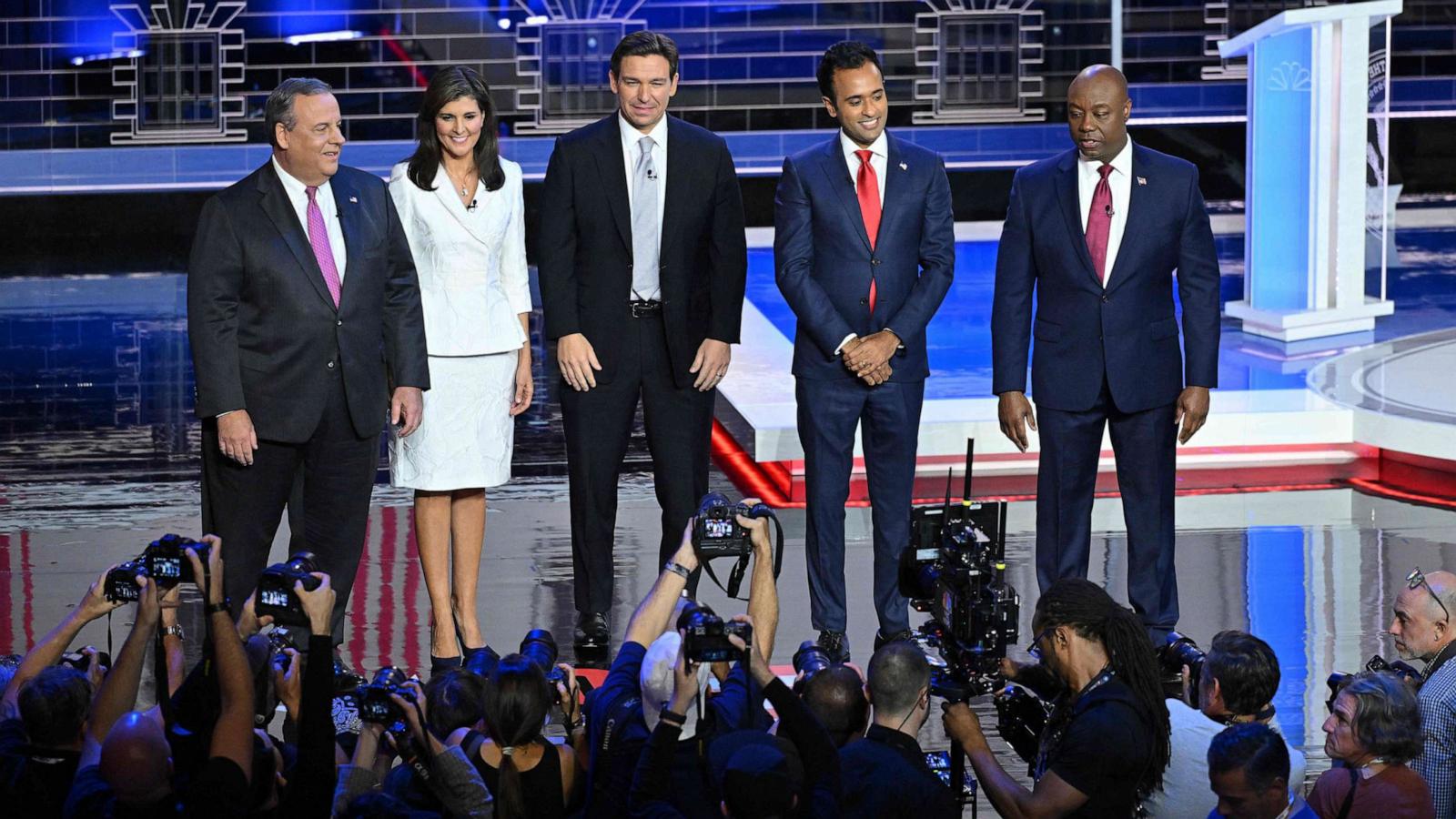 Candidates engage in heated debate over Israel-Hamas conflict and seize opportunities to challenge Trump: Live updates from Republican debate