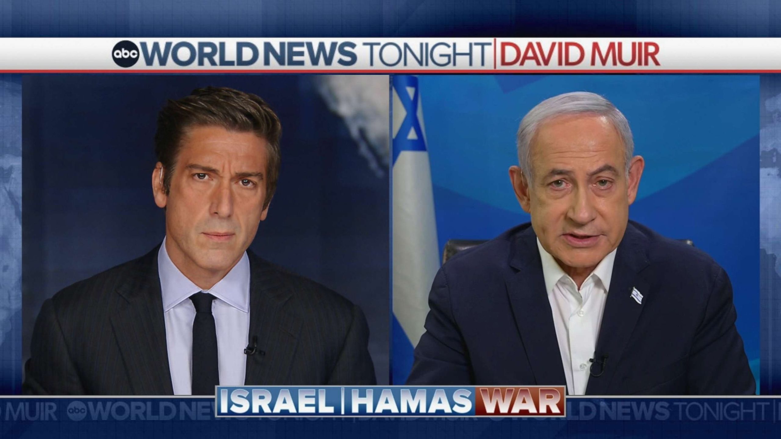 Muir from ABC questions Netanyahu about his accountability for Oct. 7 intelligence failures