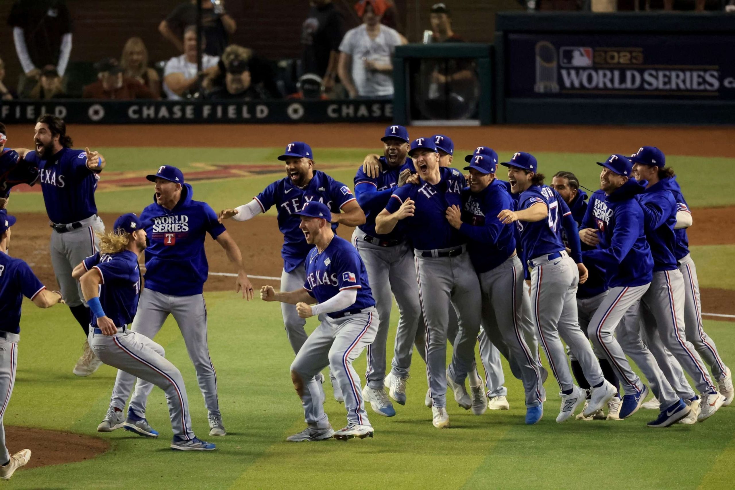 Texas Rangers Make History by Winning Their First World Series Title