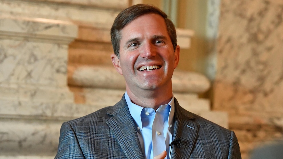Andy Beshear, a Democratic Governor, inaugurated for second term in Republican-leaning Kentucky