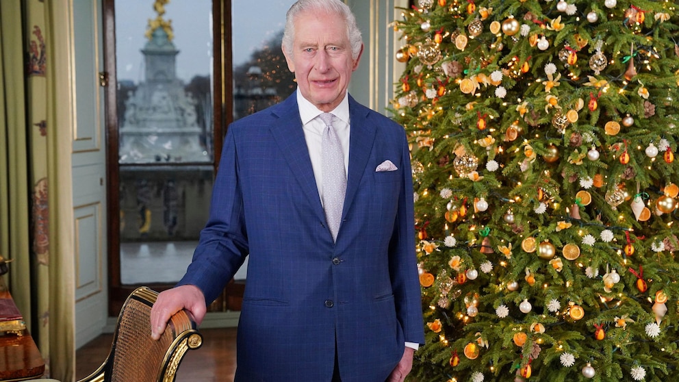 King Charles III incorporates sustainable elements in his annual Christmas message
