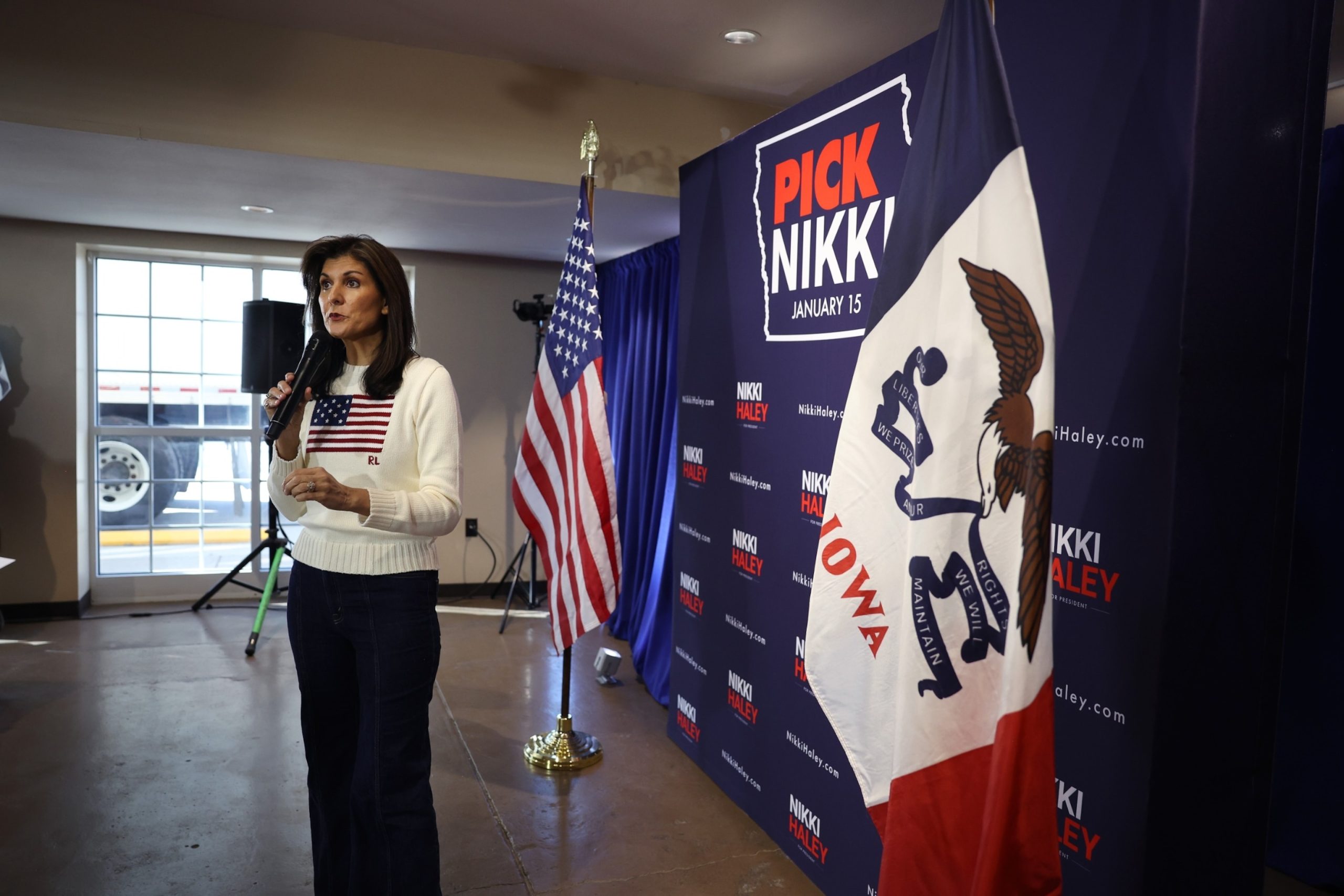 Nikki Haley omits slavery as the cause of the Civil War in response to a question during campaign event