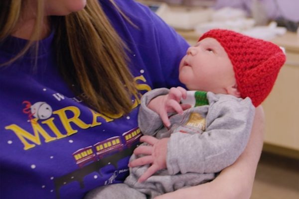 Pittsburgh Hospital Dresses Babies in Festive Attire for 'Polar Express' Party